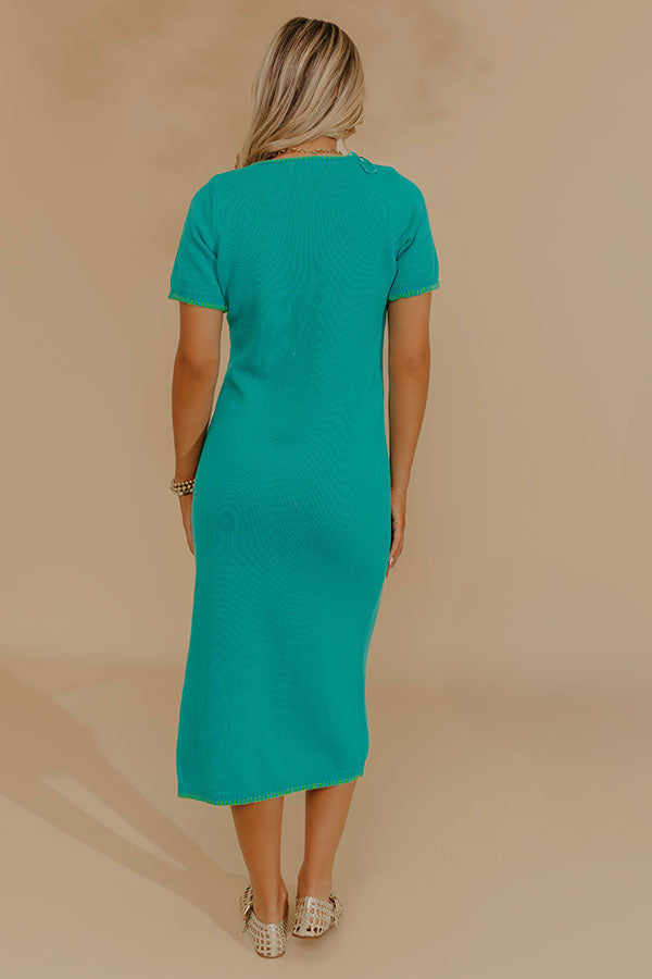 Girls Trip Approved Knit Midi Dress Image - 4