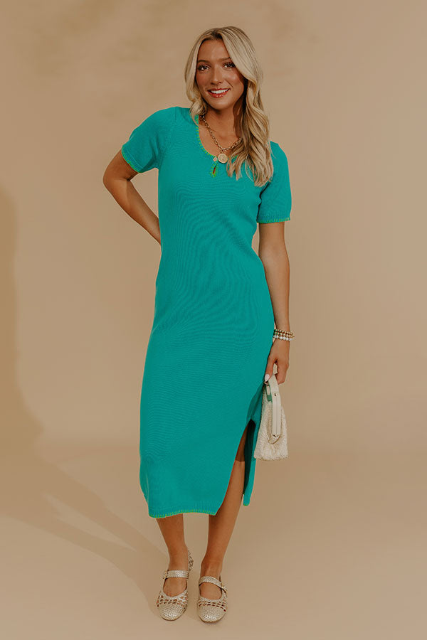 Girls Trip Approved Knit Midi Dress Image - 1