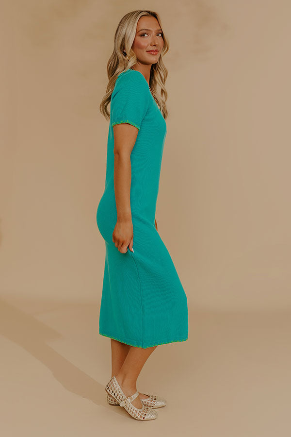 Girls Trip Approved Knit Midi Dress Image - 3