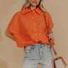 Cheerful Mood Button Up Top Image - 1