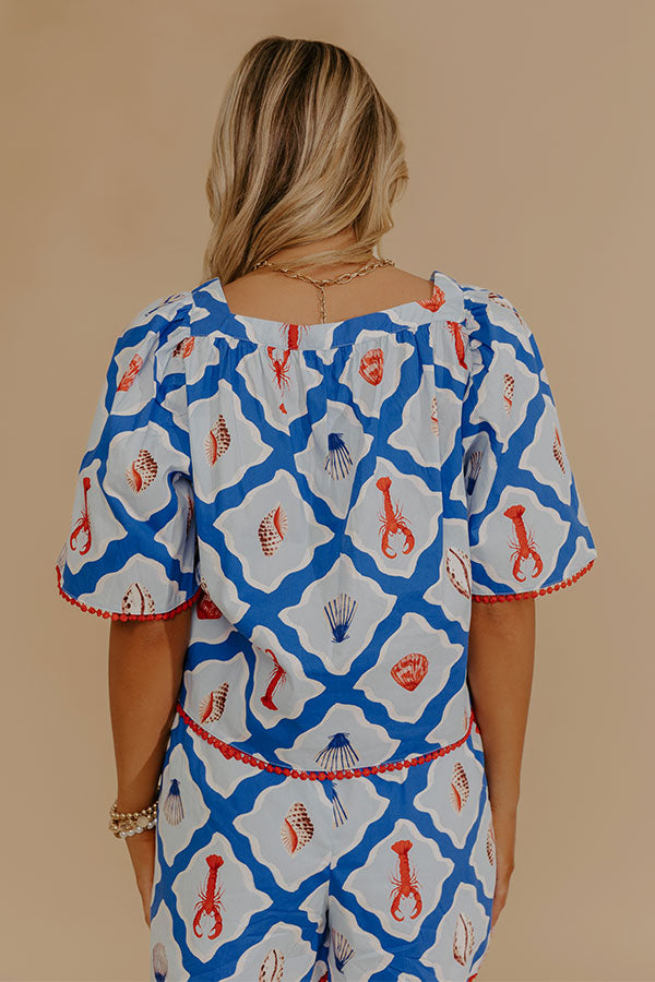 Seashore Chic Shift Top Image - 4