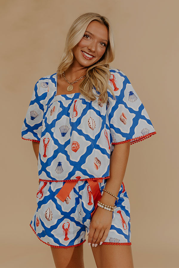 Seashore Chic Shift Top Image - 1