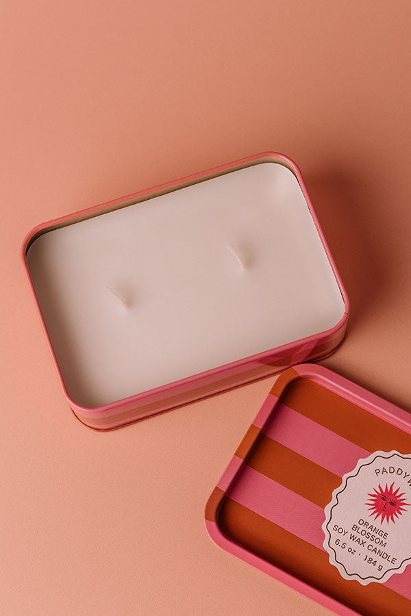 Paddywax A Dopo Tin Candle in Orange Blossom Image - 2