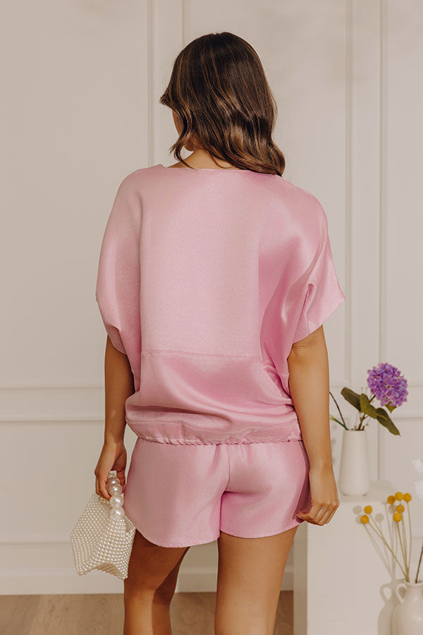 Penthouse Party Drawstring Top Image - 4