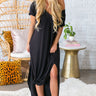 Beachy Keen T-Shirt Maxi in Black Image - 1