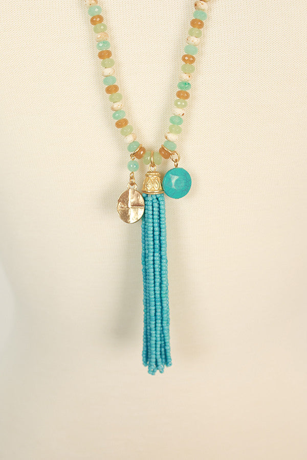 Charmingly Cute Tassel Necklace • Impressions Online Boutique