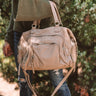 The Adventure Faux Leather Tote in Birch Image - 1