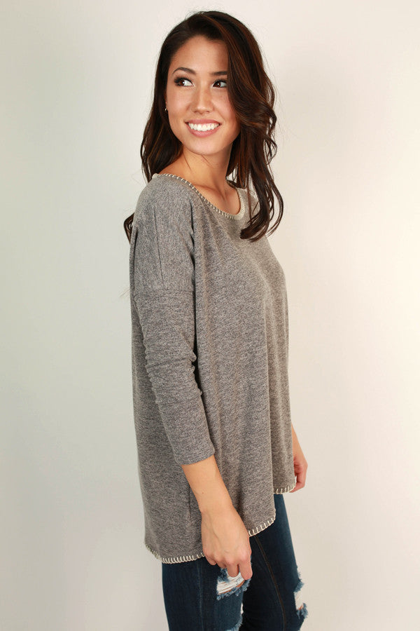 Kiss Me Good Morning Tunic Sweater Image - 3