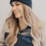 Aspen Afternoon Beanie in Navy Image - 1