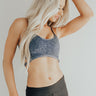 Get On My Level Sport Bra in Indigo Blue Image - 1