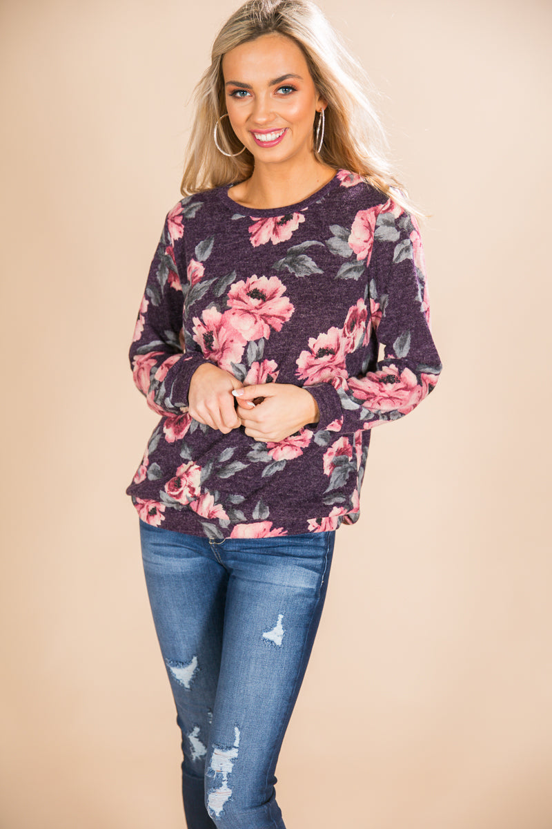 Forevermore Floral Sweater Image - 1