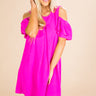 You Know You Love Me Dress in Fuchsia Image - 1
