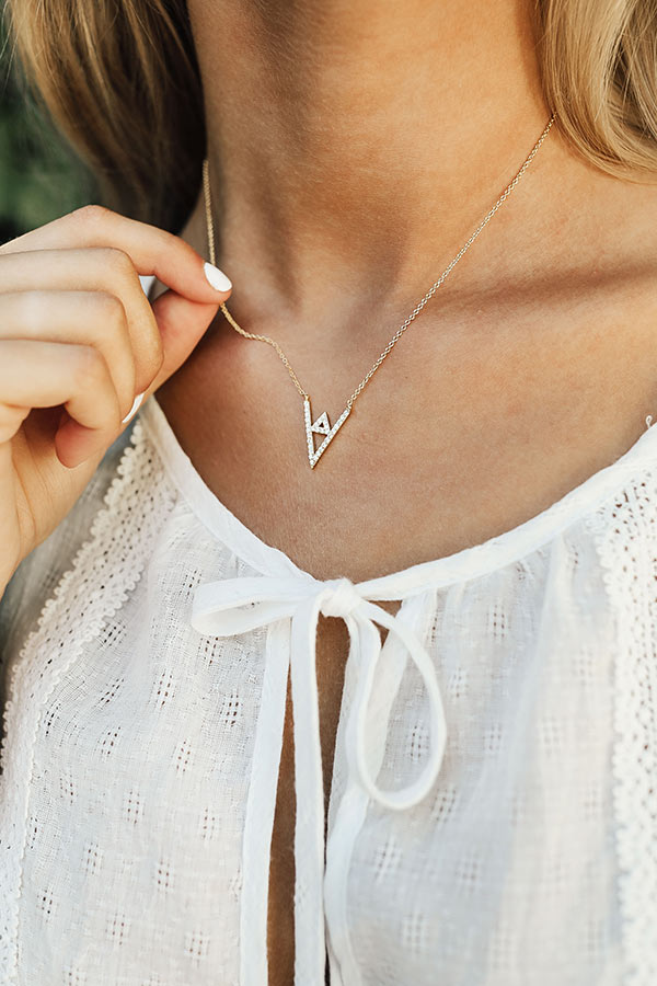 Love Triangle Necklace