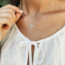 Love Triangle Necklace Image - 1