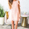 What I've Been Waiting For Lace Dress in Peach Image - 1