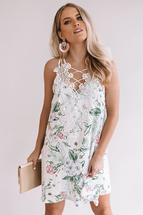 Catch Me In Costa Rica Dress in White • Impressions Online Boutique