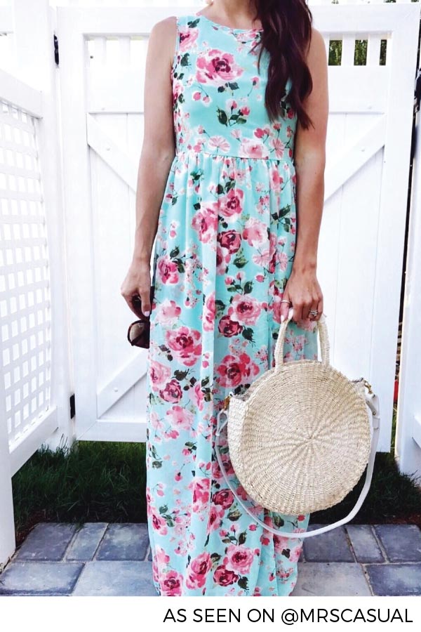 The Ella Empire Maxi In Wanderlust Floral Chiffon Image - 1