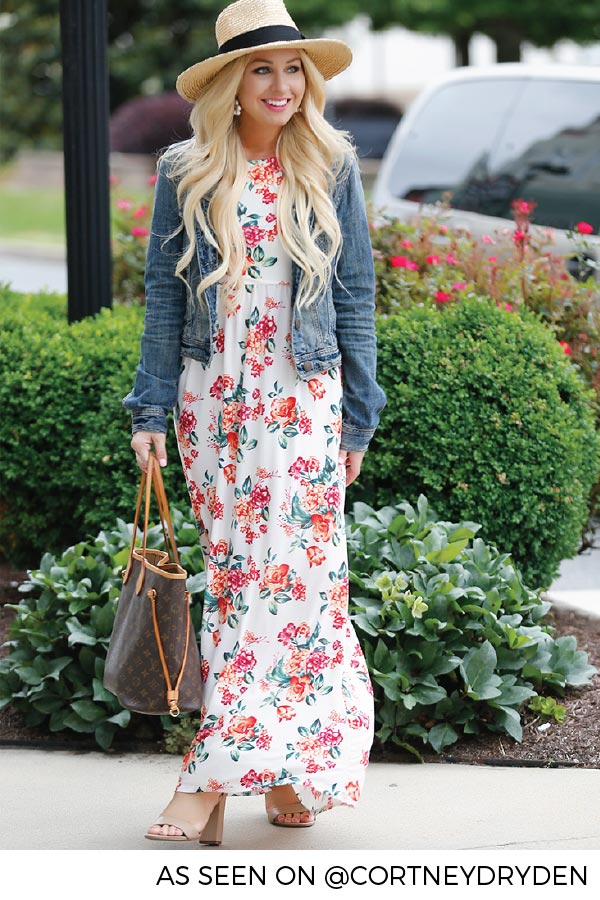 The Scarlett Empire Maxi In Brunching Babe Floral