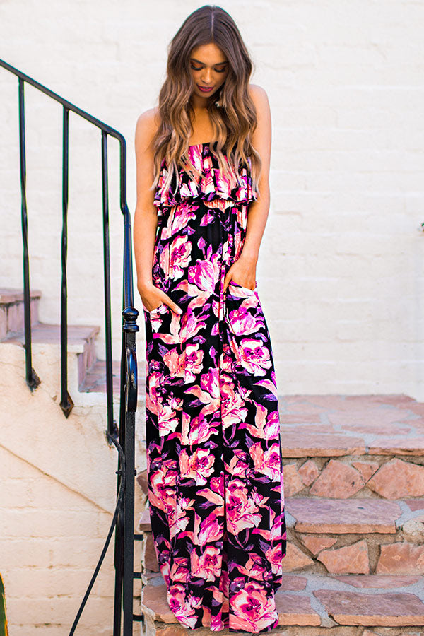The Grace Maxi in Tropical Paradise Image - 1