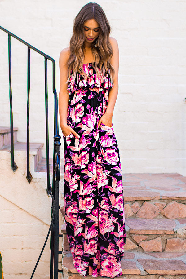 The Grace Maxi in Tropical Paradise