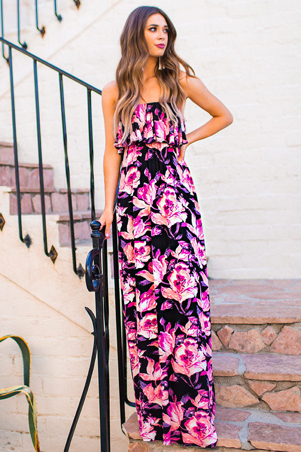 The Grace Maxi in Tropical Paradise Image - 3