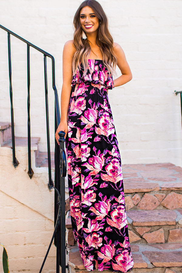 The Grace Maxi in Tropical Paradise Image - 2