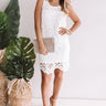 Lucky In Love Crochet Shift Dress Image - 1