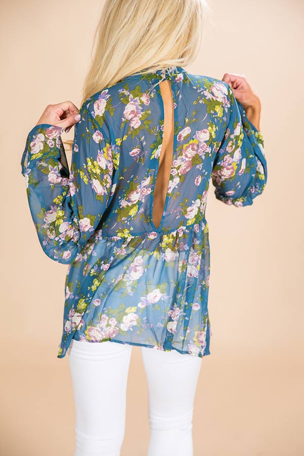 Breathtaking Beauty Babydoll Top in Riverside Image - 4