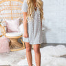 Santorini Getaway Striped Lace Up Dress Image - 1