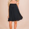 Salsa At Sunset Shift Dress in Black Image - 1