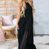 Quest To Gorgeous Crochet Maxi in Black Image - 1