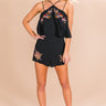 Loving You Most Embroidered Romper Image - 1