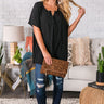 Light Up The Night Tunic in Black Image - 1