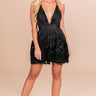 Night At The Ballet Mini Dress In Black Image - 1