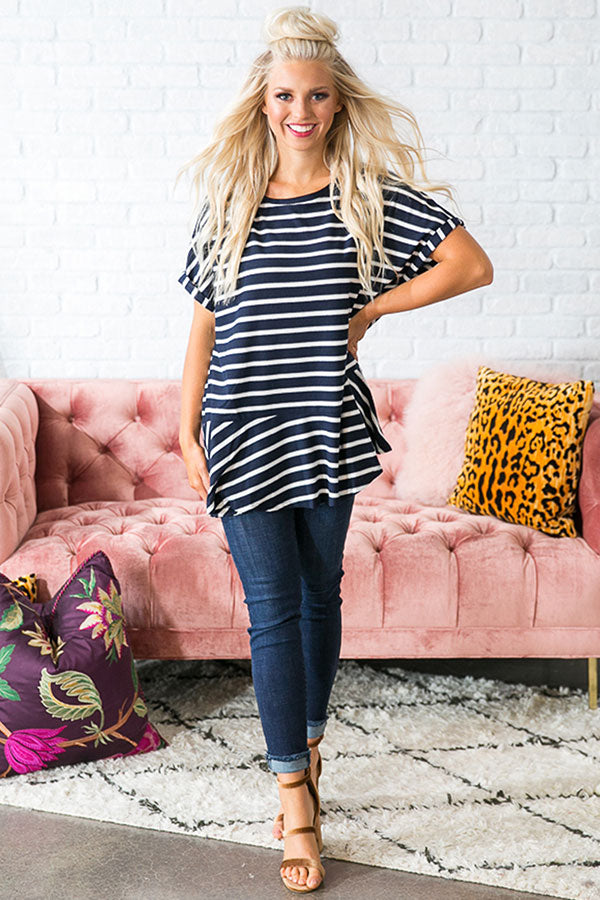 Believe The Stripe Tunic Image - 1