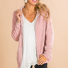 Coffee at Sunrise Tunic Hoodie in Blush Image - 1