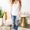 Call Me Cozy Cardigan in Pink Image - 1