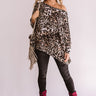 Leopard And Flow Shift Sweater Image - 1