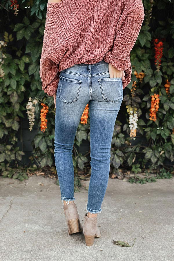 KanCan Living Legendary Moto Skinny in Dark Wash Image - 2