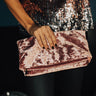 Bryant Park Velvet Clutch Image - 1