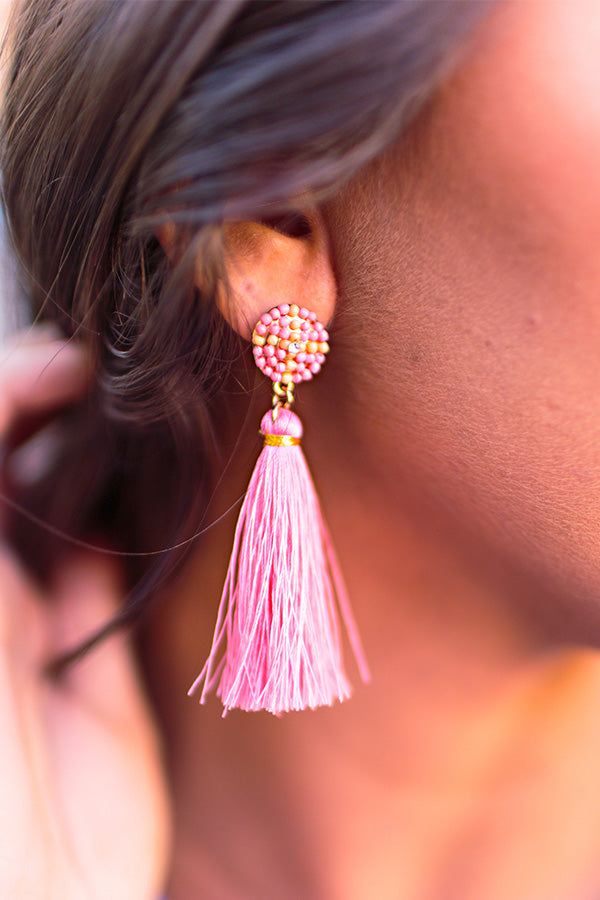 Feeling Extra Tassel Earring Image - 1
