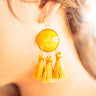 Full Of Sunshine Tassel Earrings Image - 1