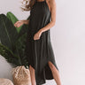 Beachside Beauty Midi in Black Image - 1