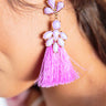 Social Hour Tassel Earrings Image - 1