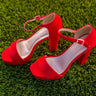 Heat Wave Heel in Red Image - 1