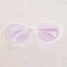 Poolside Pretty Sunglasses In Dusty Purple Image - 1