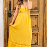 Sunkissed in Santorini Crochet Maxi in Marigold Image - 1