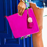 The Elle Velvet Clutch Image - 1