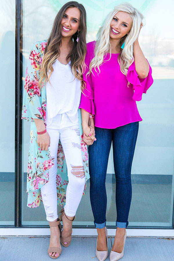 Botanical Garden Brunch Overlay in Mint Image - 2