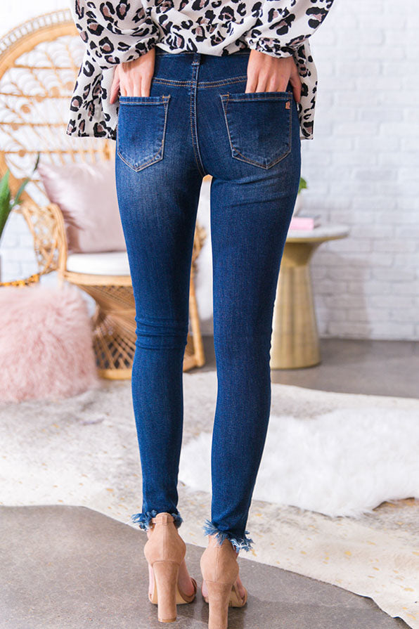 Goldie Mid Rise Kick Flare - Bowery